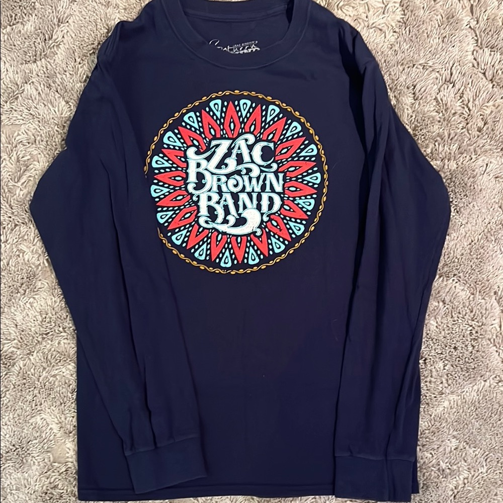Zach Brown Band “Black Out The Sun” 2016 touring Long sleeve T shirt